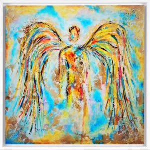 angel paintings on canvas