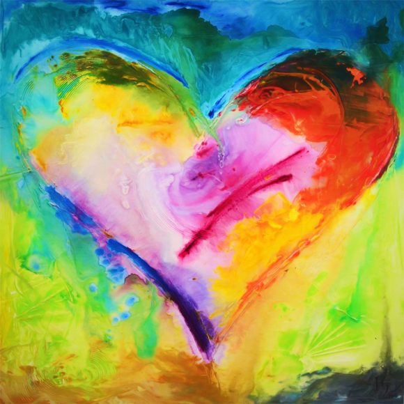 Buy Love & Heart Paintings on Canvas - Ivan Guaderrama Art Gallery