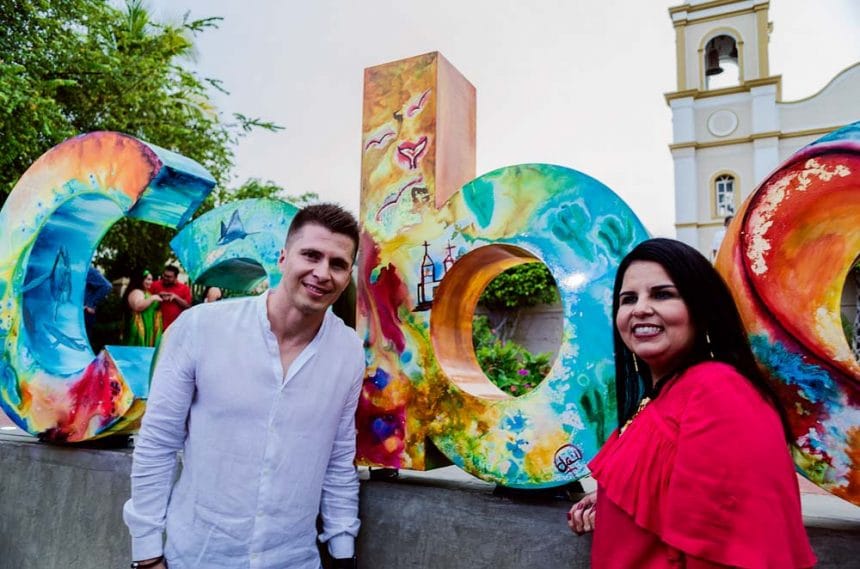 Unveiling the sculptural letters of “San José del Cabo” by Ivan ...