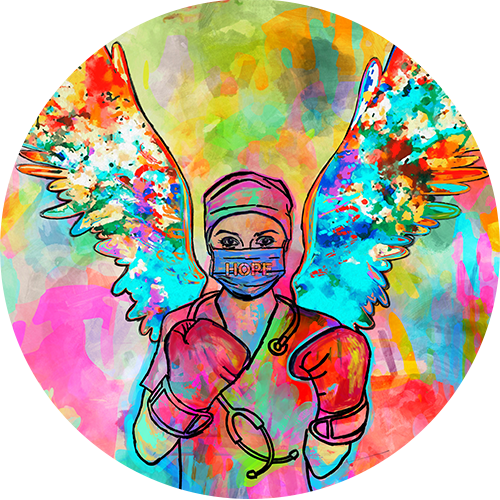 New Painting: “Today I Choose Hope”