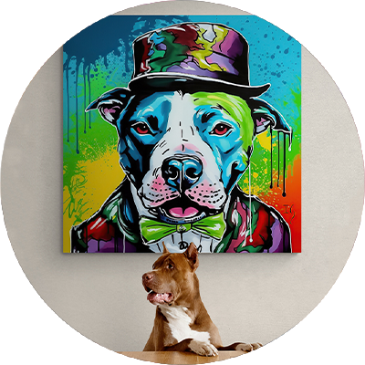 Pet Paradise: Celebrate Your Furry Friends with Ivan Guaderrama’s Canine Art Collection