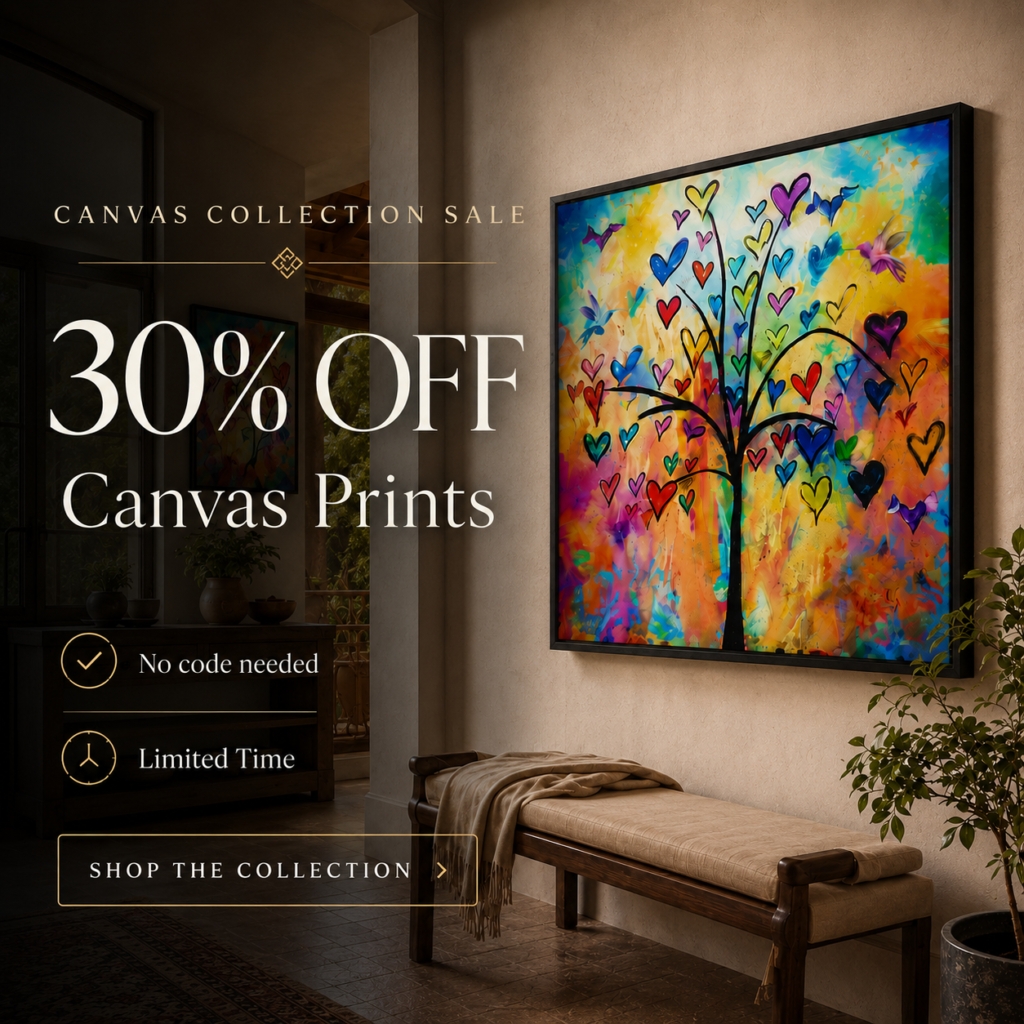 30% OFF Canvas Collection