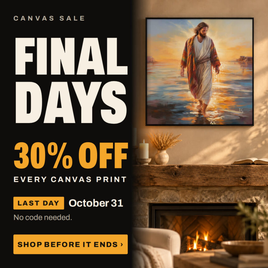Final days: 30% off every canvas print by Ivan Guaderrama, last day October 31, no code needed