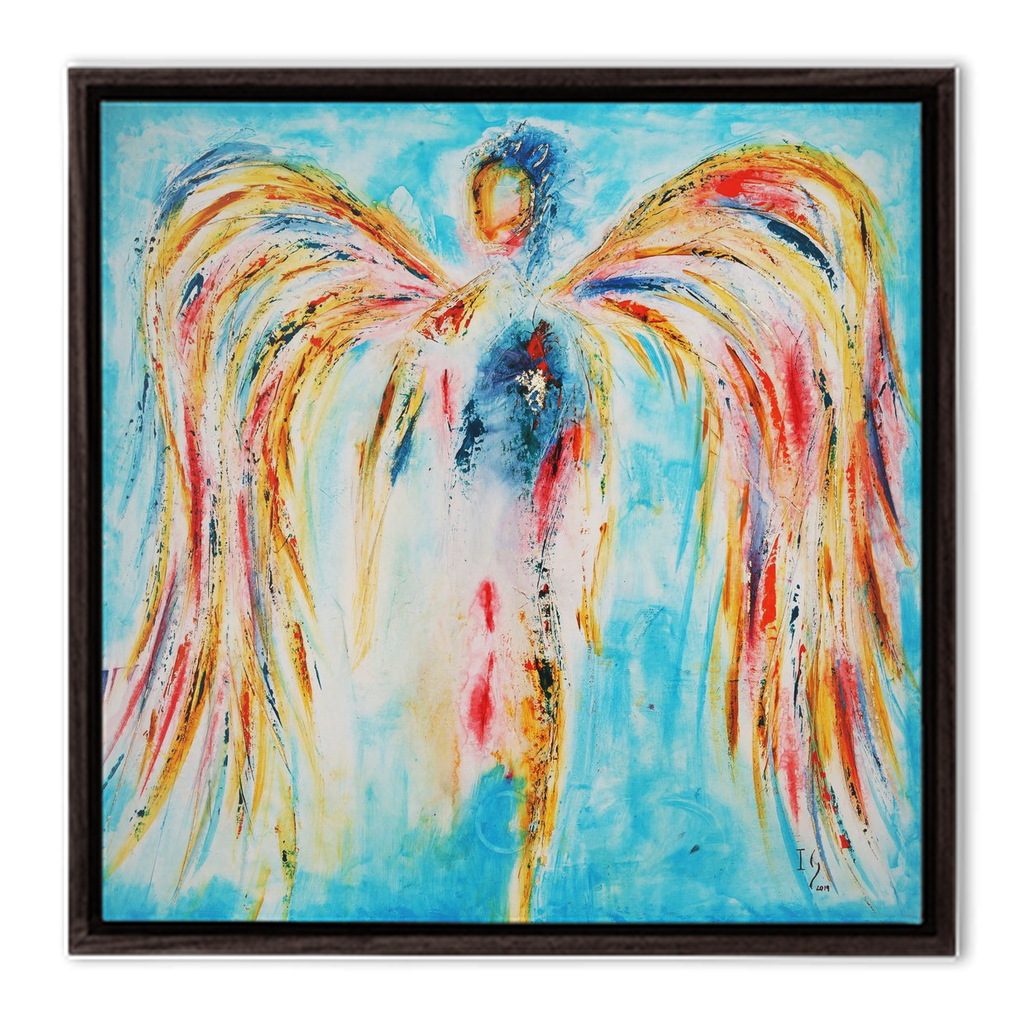 Leaning on the Everlasting Arms - Angel Paintings