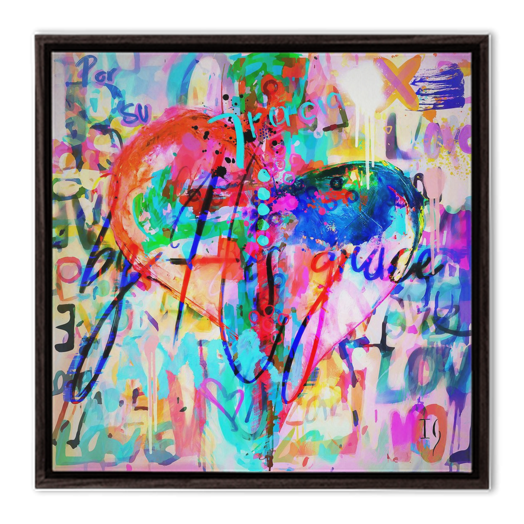 By His Grace - Heart Paintings