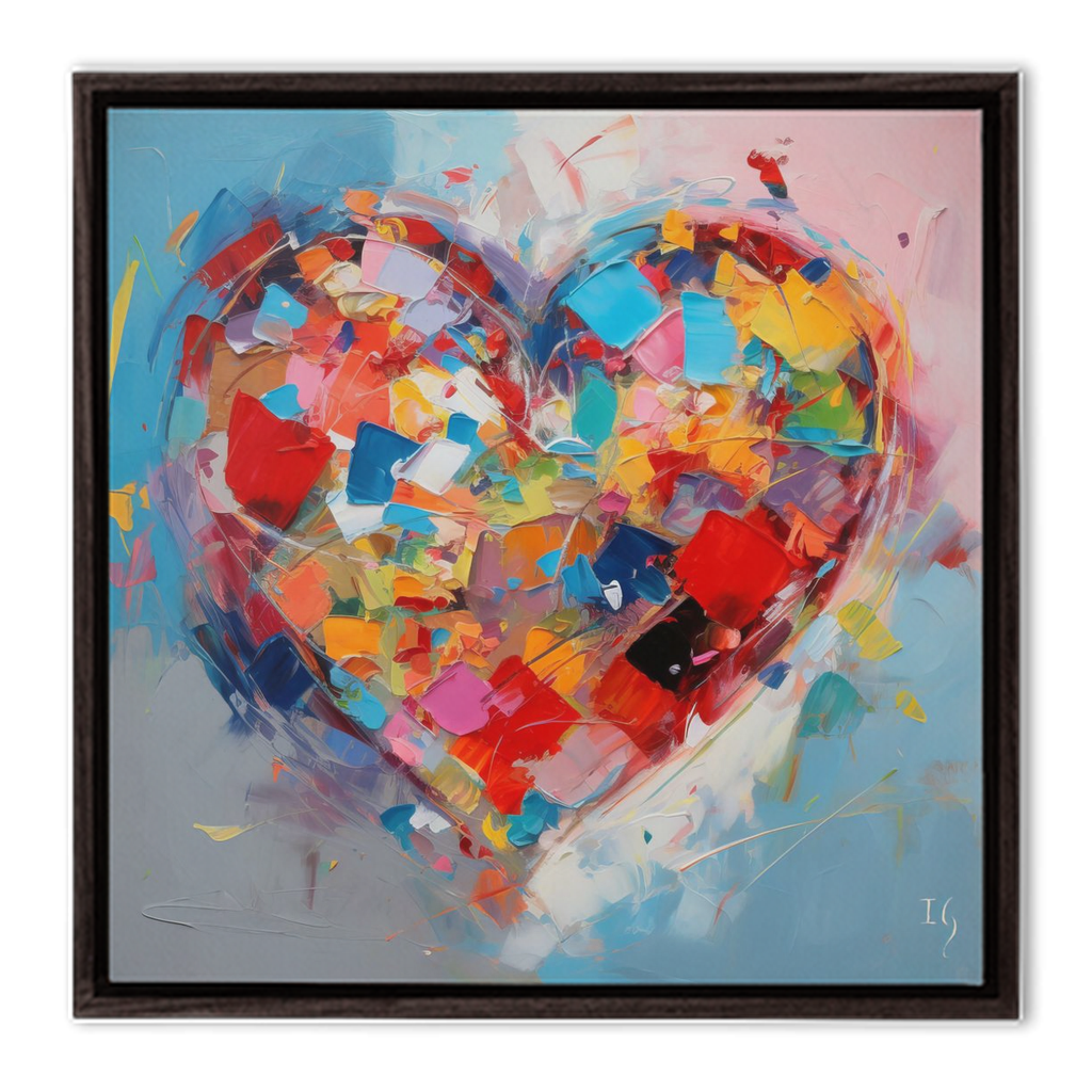 Expressive Love - Heart Paintings
