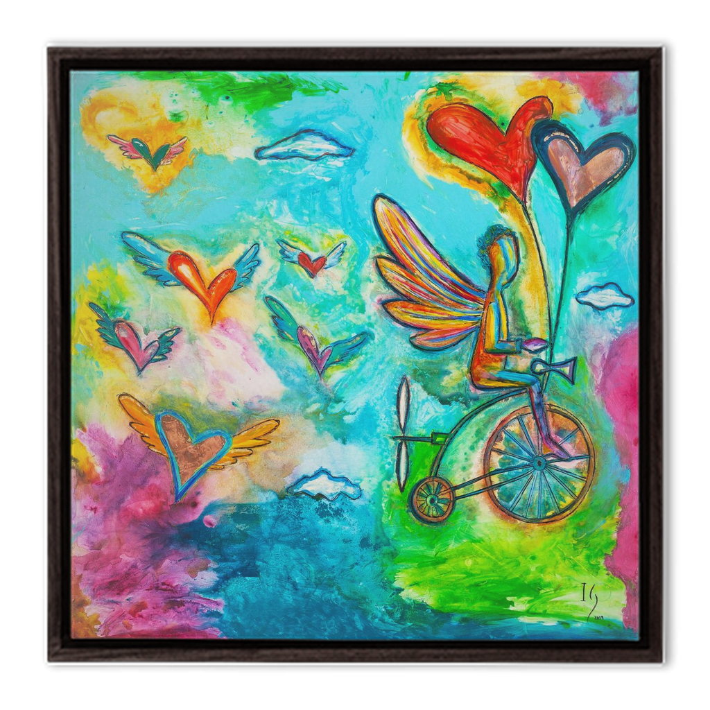 On My Way To Heaven - Heart Paintings