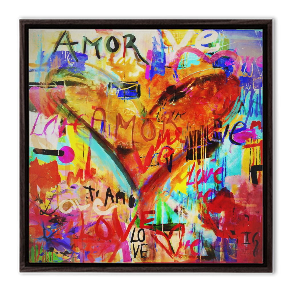 Grateful Heart - Heart Paintings