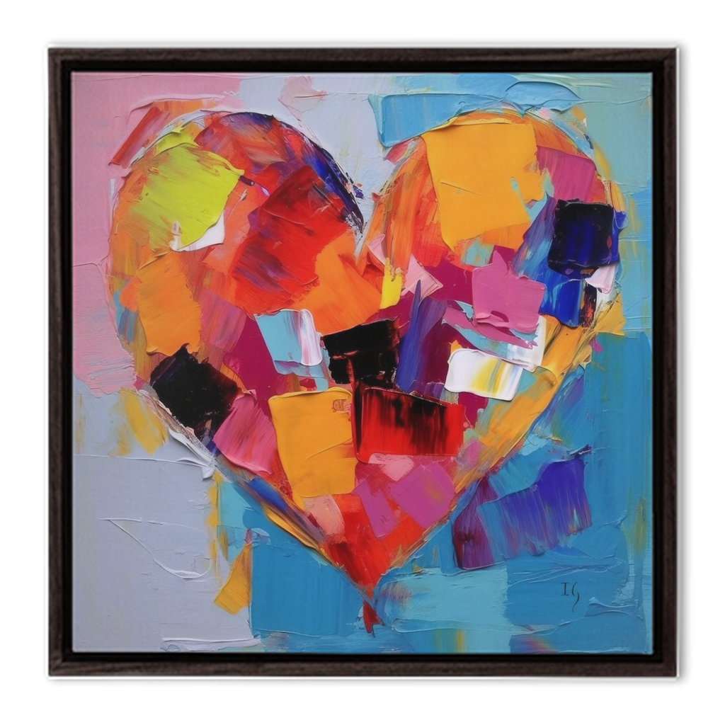 Vibrant Love's - Heart Paintings