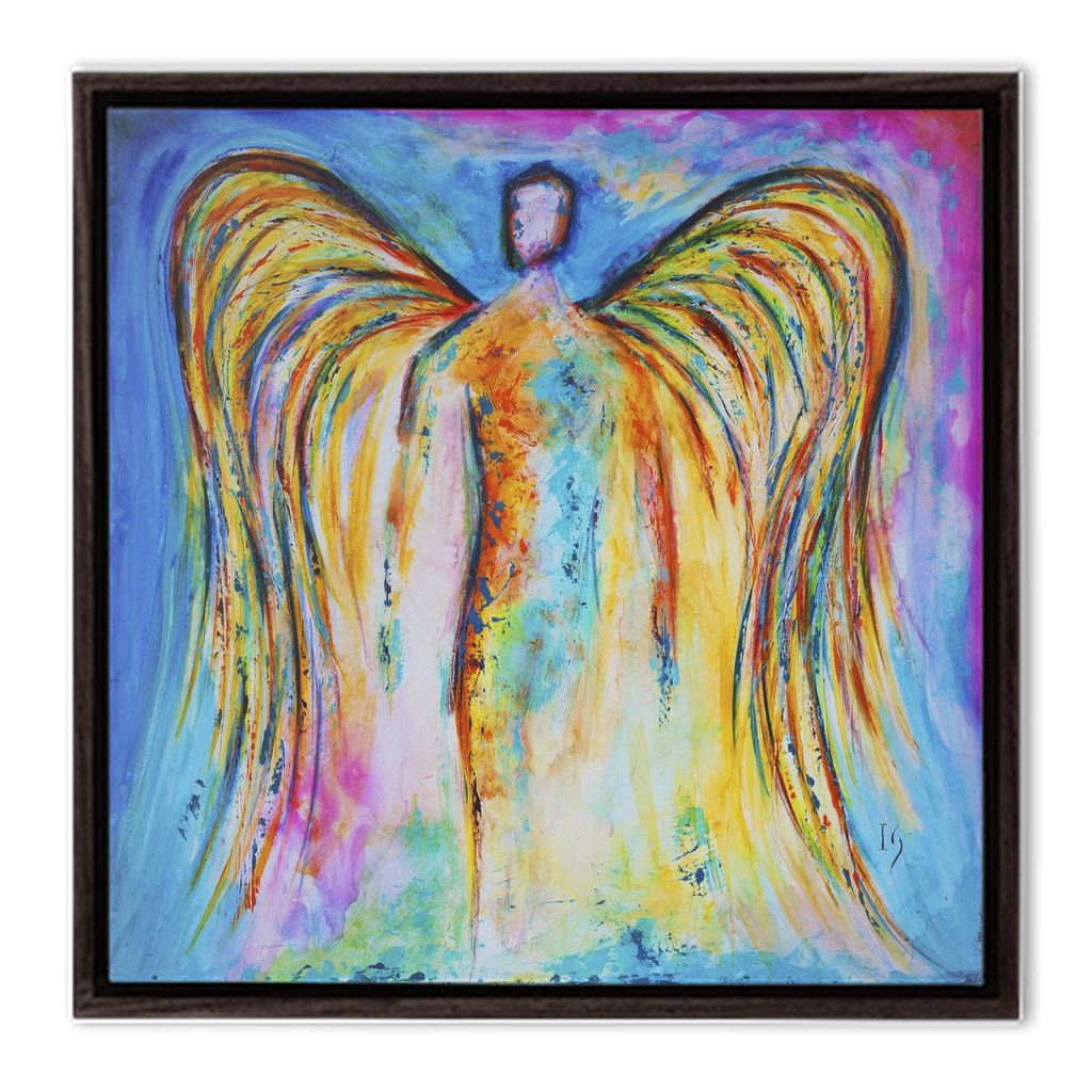 Angel Eternal Flame - Interactive Art by Ivan Guaderrama