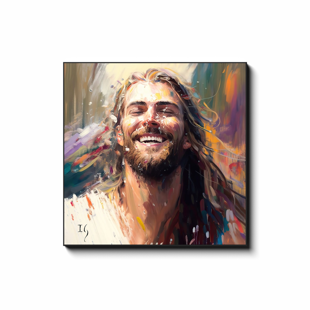Jesus- The Light of Love - Interactive Art by Ivan Guaderrama
