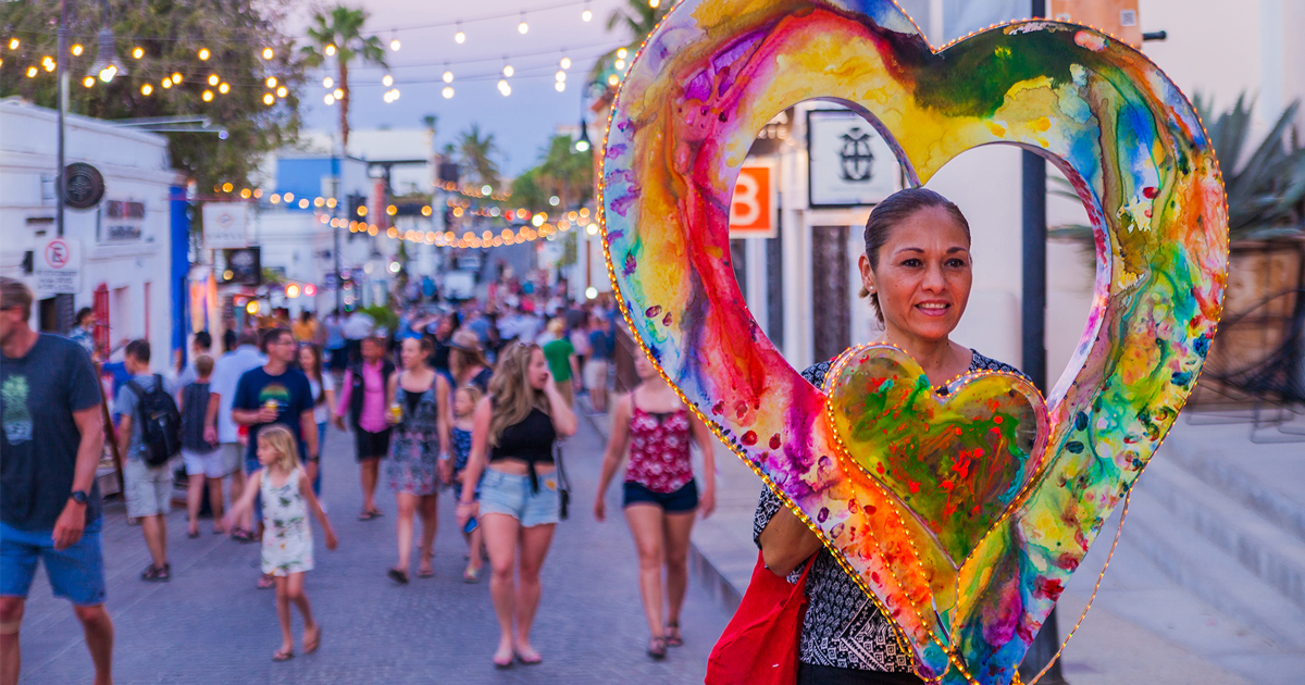 San Jose del Cabo Art Walk on Alvaro Obregon Street