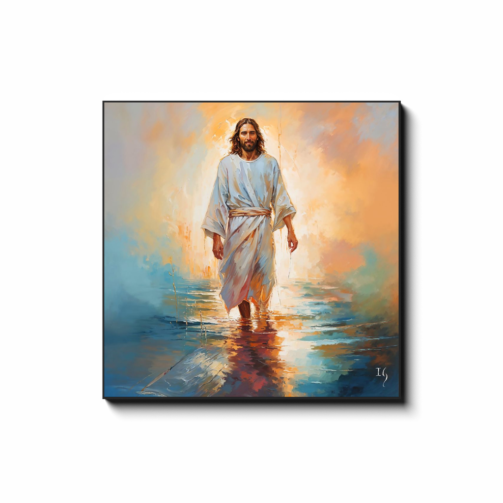 Harbor of Hope - Smiling Jesus Paintings