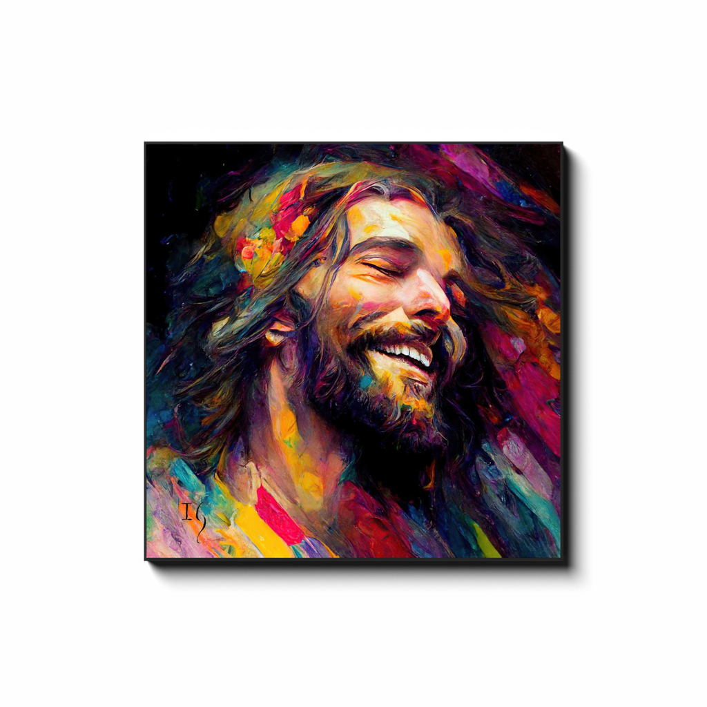Jesus- loving lord - Smiling Jesus Paintings