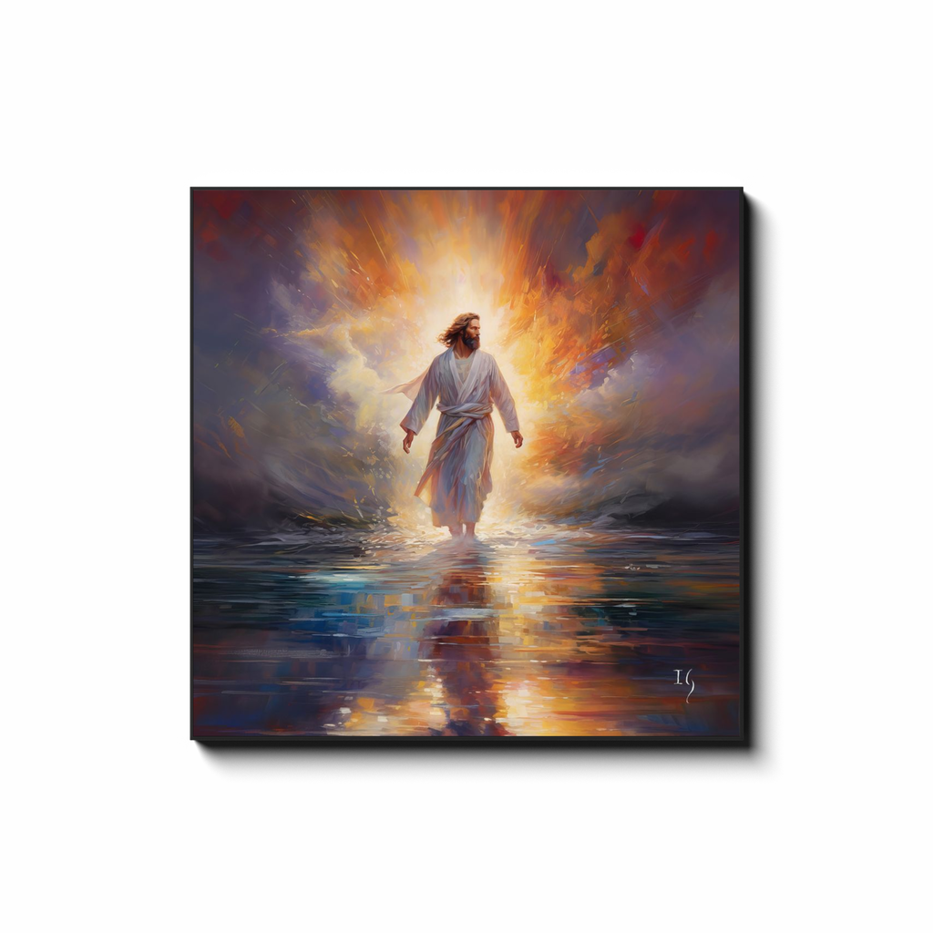Jesus, the Beacon of Hope - Smiling Jesus Paintings