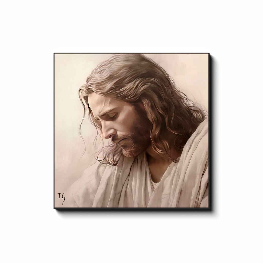 Jesus - Whispers of Grace - Smiling Jesus Paintings
