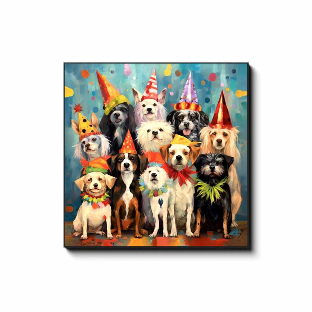 Canine Celebration - Pet Paradise Dog Art