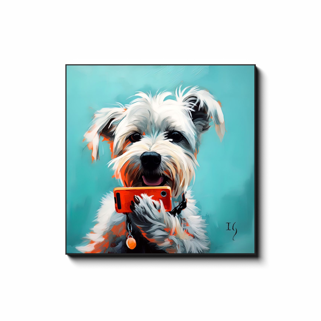 Connection Paws - Pet Paradise Dog Art