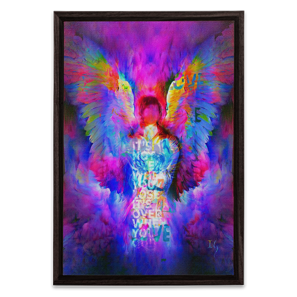 Decoding Soul - Scripture Art by Ivan Guaderrama