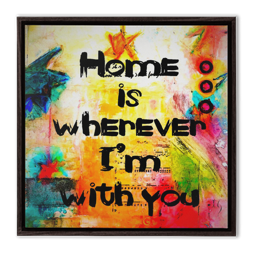 Home Sweet Home - Scripture Art by Ivan Guaderrama