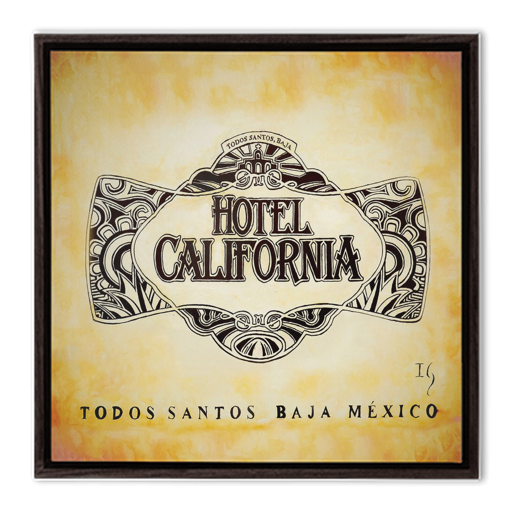 Hotel California Baja - Scripture Art by Ivan Guaderrama
