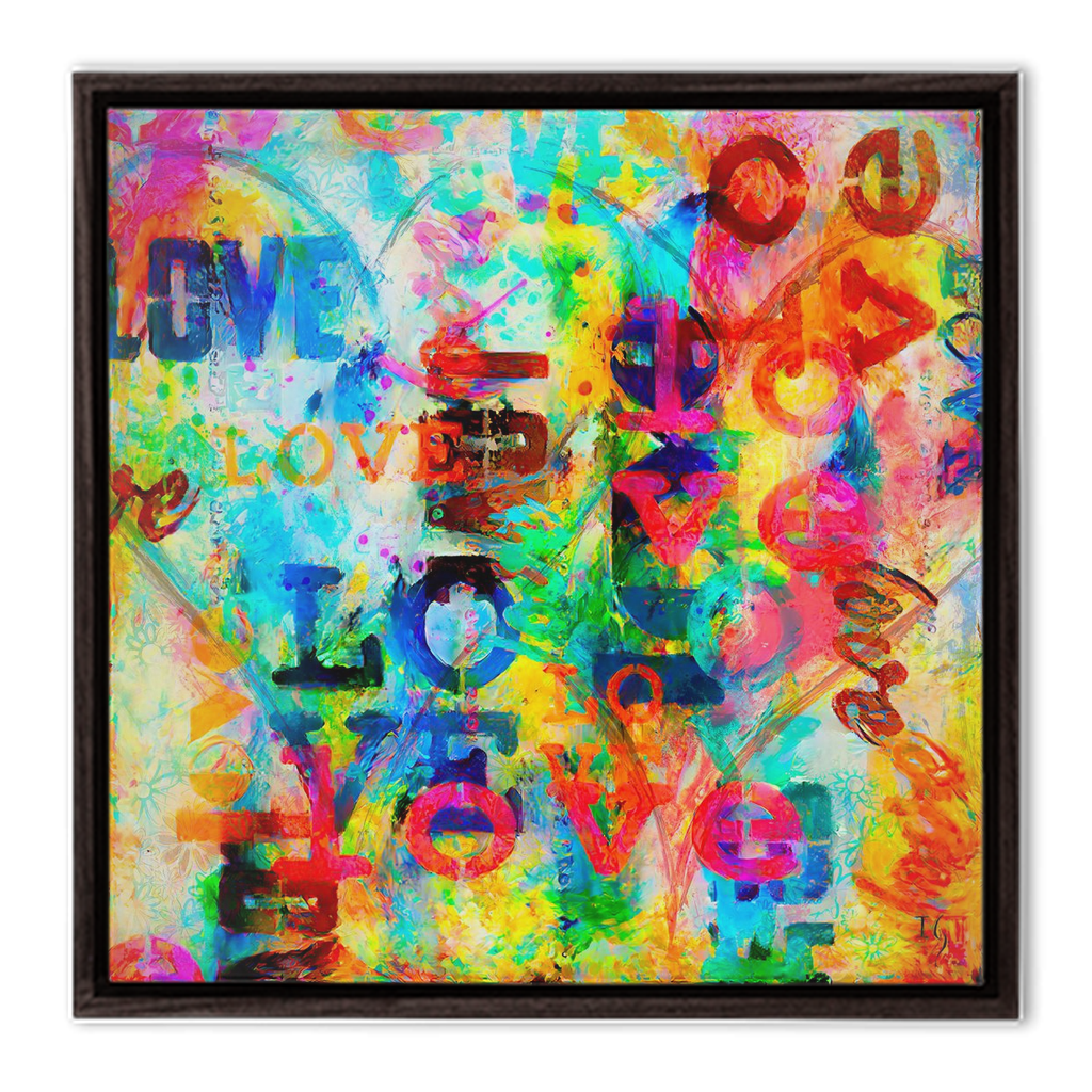 I love you 1000 times - Scripture Art by Ivan Guaderrama