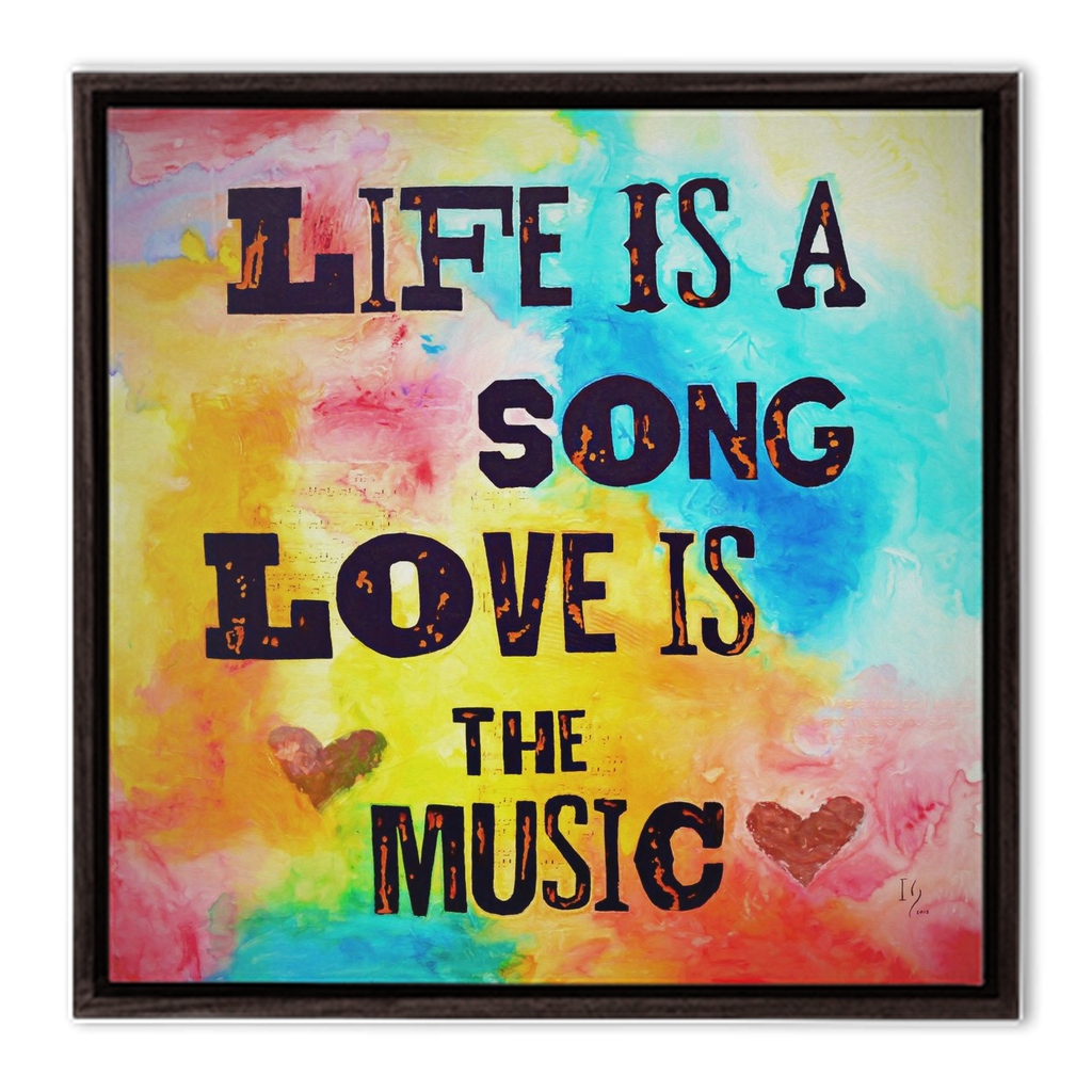 Sound of Life - Scripture Art by Ivan Guaderrama